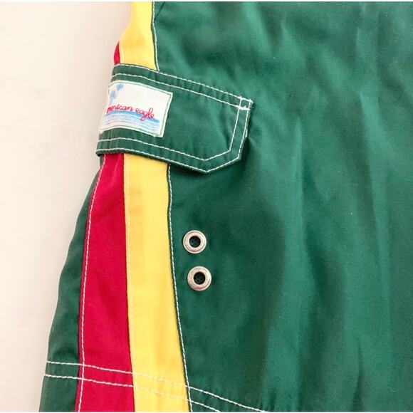 Vintage American Eagel Outfitters Board Shorts Swim Trunks size 30 - Picture 3 of 6
